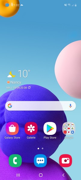 samsung galaxy a21s one ui 2.5